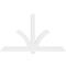 Ekena Millwork Redmond Architectural Grade PVC Gable Bracket, 96"W x 56"H x 4"D x 6"F, 14/12 Pitch GBP096X56X0406RED00 - alternate 5